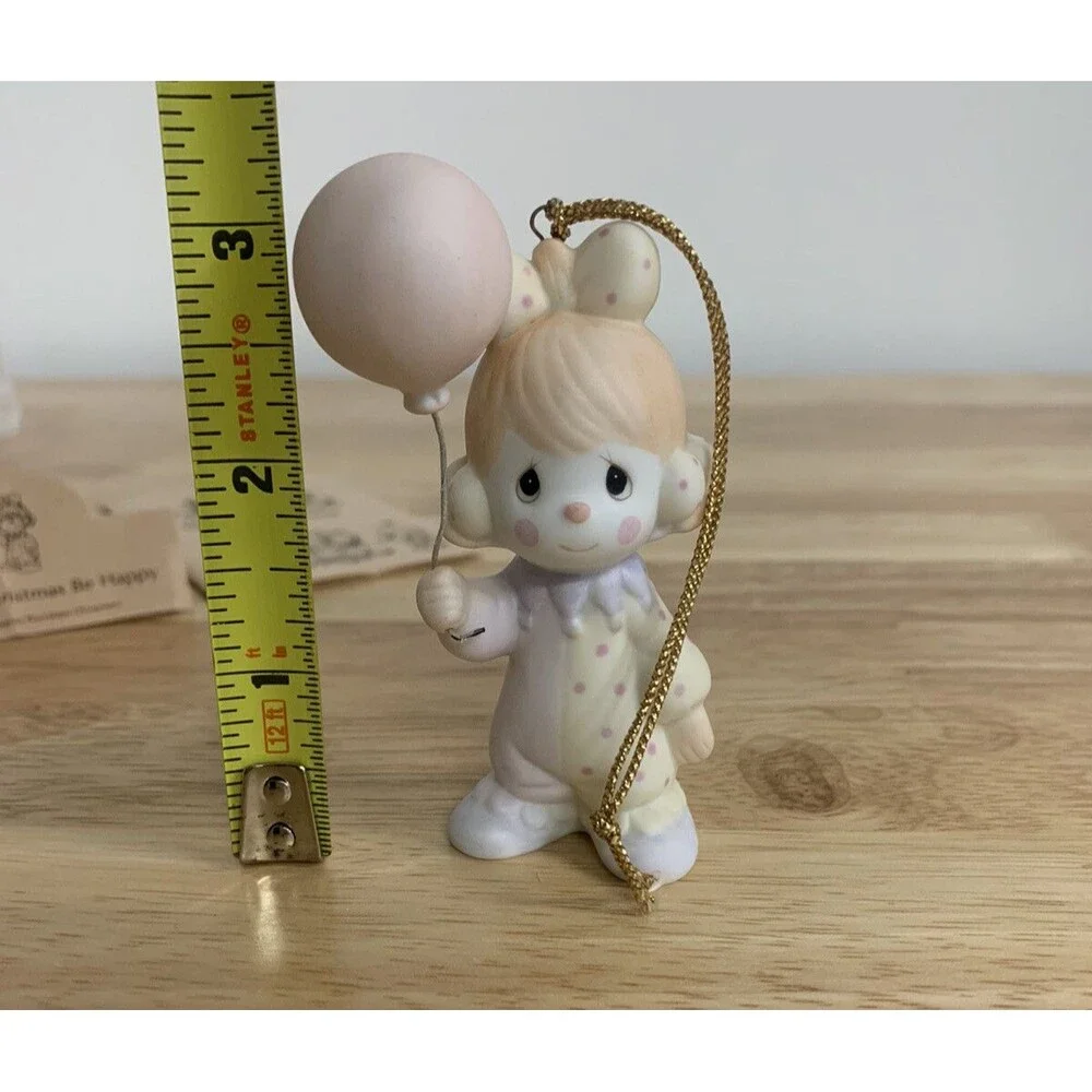 1985  Enesco Precious Moments Ornament May Your Christmas Be Happy 15822 Clown
